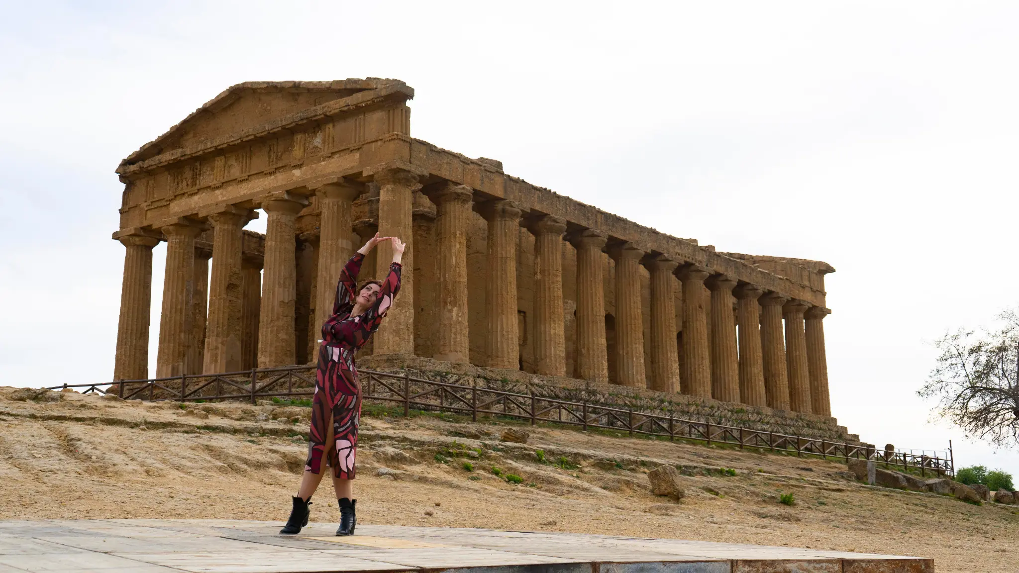 Margherita Peluso alla Valle dei Templi